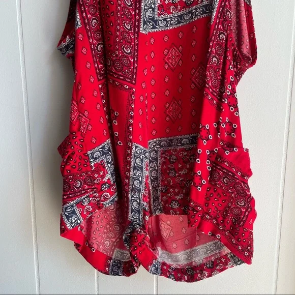 🛒✨Planet blue paisley print romper - Picture 8 of 10